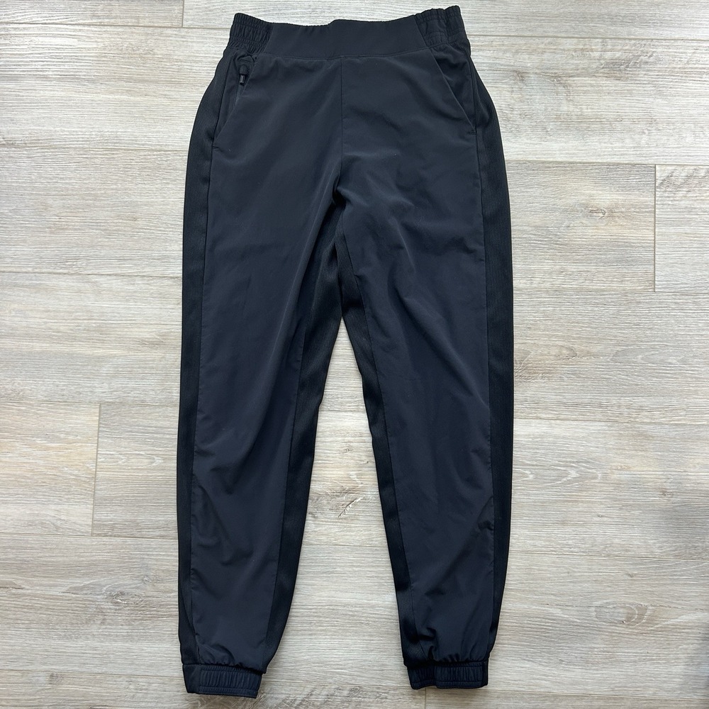 Athleta Pants Womens 0‎ Brooklyn Lined Jogger Black Pull On Athleisure 28"